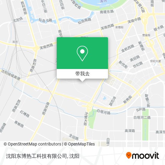 沈阳东博热工科技有限公司地图