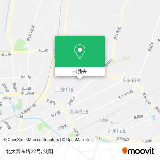北大营东路22号地图