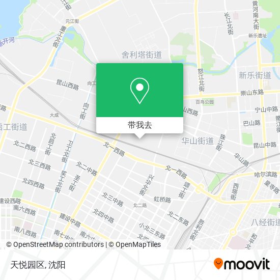 天悦园区地图
