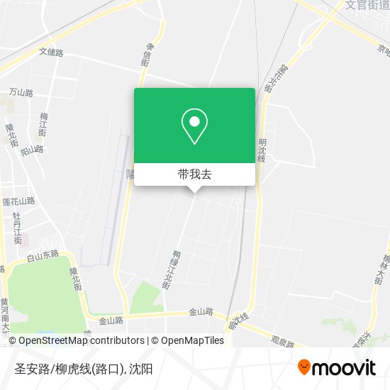 圣安路/柳虎线(路口)地图