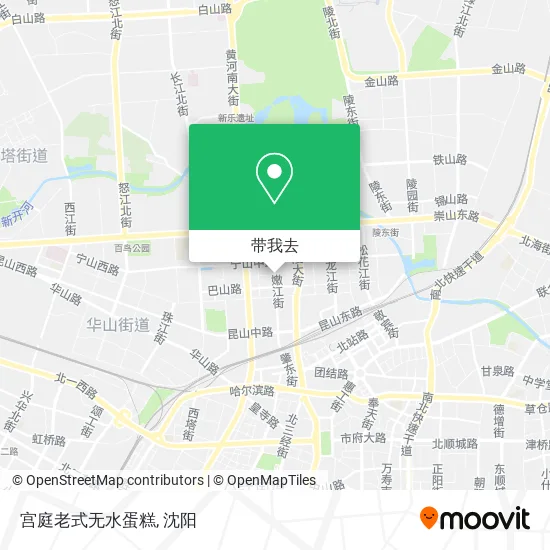 宫庭老式无水蛋糕地图
