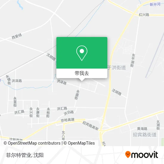 菲尔特管业地图