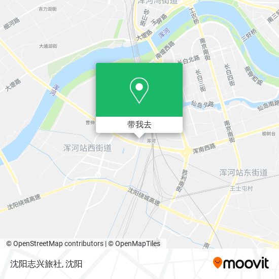 沈阳志兴旅社地图