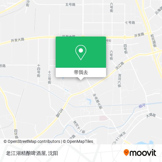 老江湖精酿啤酒屋地图