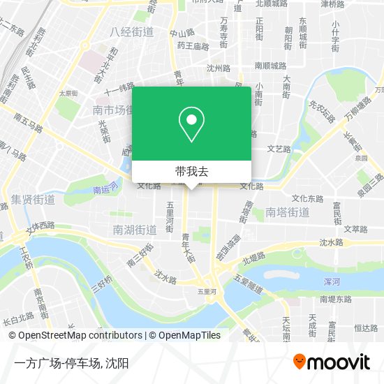一方广场-停车场地图