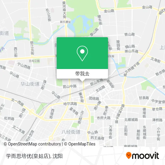 学而思培优(皇姑店)地图
