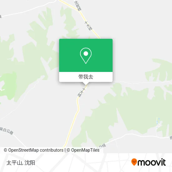 太平山地图