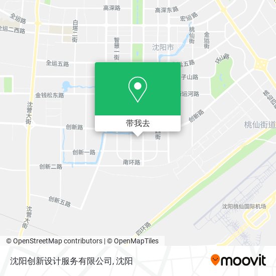 沈阳创新设计服务有限公司地图