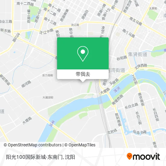 阳光100国际新城-东南门地图