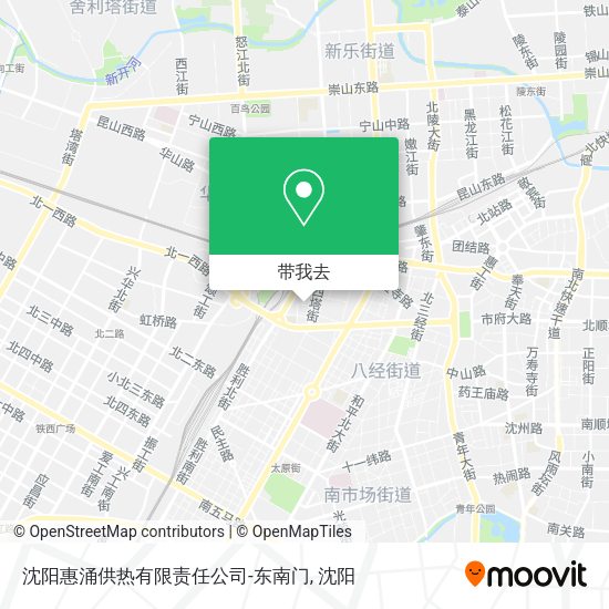 沈阳惠涌供热有限责任公司-东南门地图