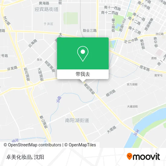 卓美化妆品地图