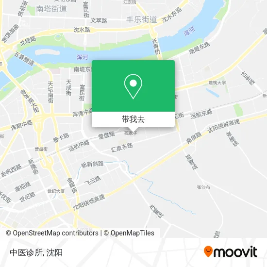 中医诊所地图