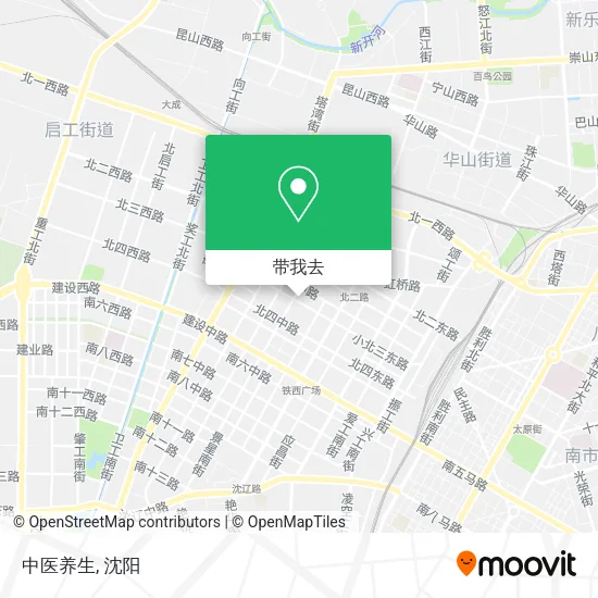 中医养生地图