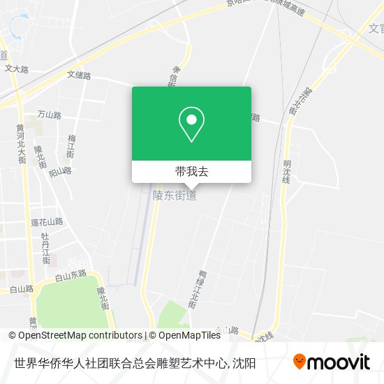 世界华侨华人社团联合总会雕塑艺术中心地图