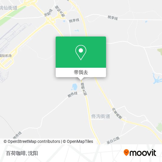百荷咖啡地图