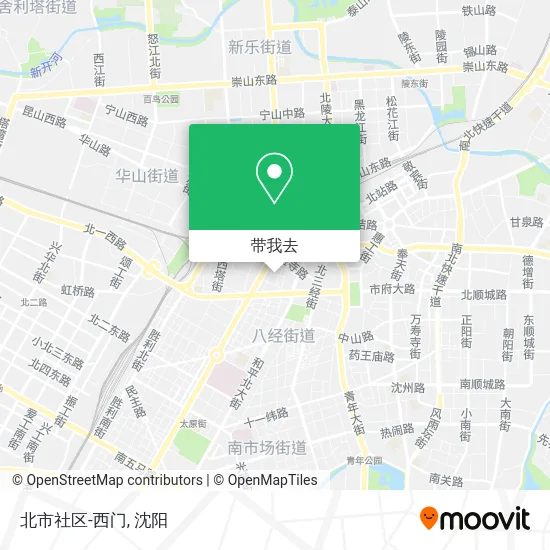 北市社区-西门地图