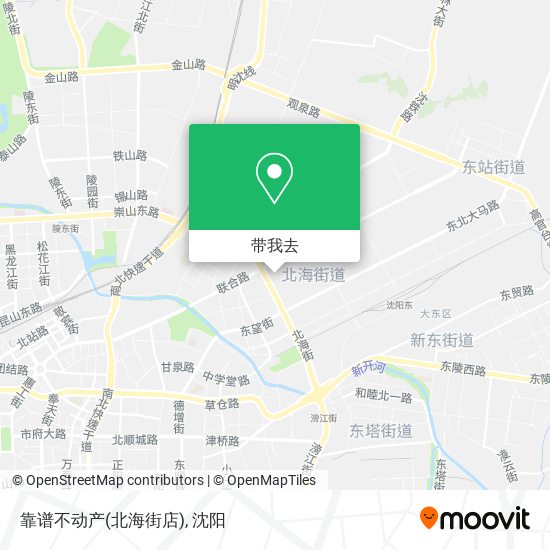 靠谱不动产(北海街店)地图