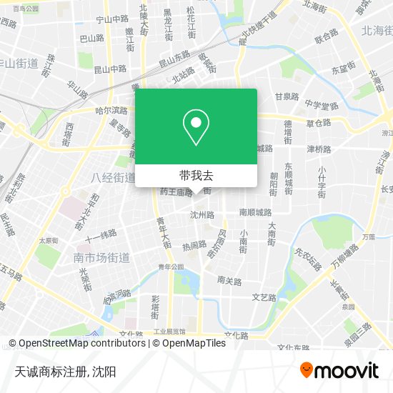 天诚商标注册地图