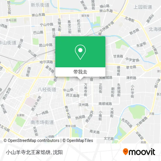 小山羊寺北王家馅饼地图