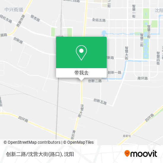 创新二路/沈营大街(路口)地图
