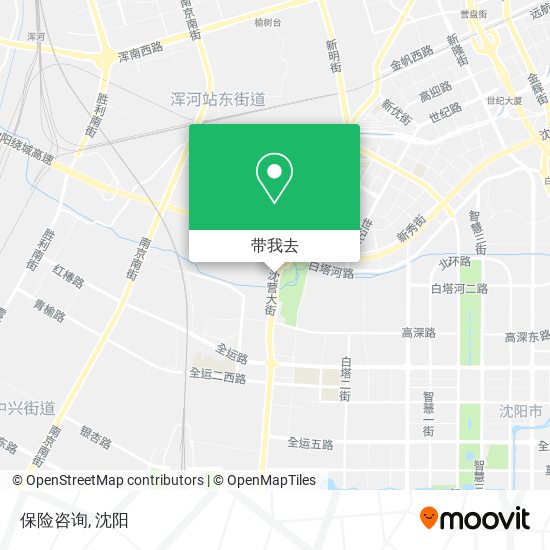 保险咨询地图