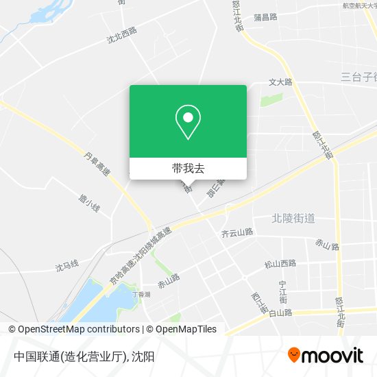 中国联通(造化营业厅)地图