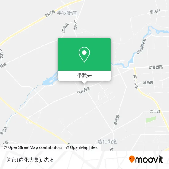 关家(造化大集)地图