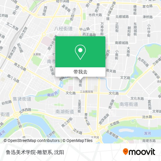 鲁迅美术学院-雕塑系地图