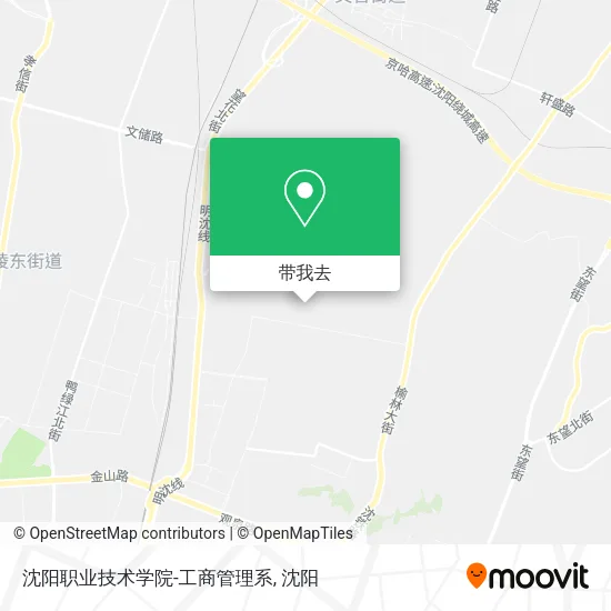 沈阳职业技术学院-工商管理系地图
