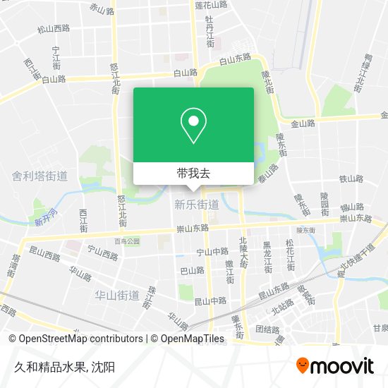 久和精品水果地图