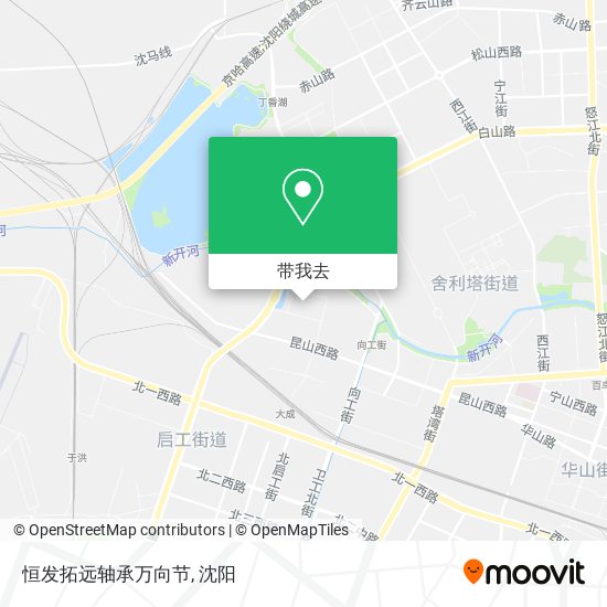 恒发拓远轴承万向节地图
