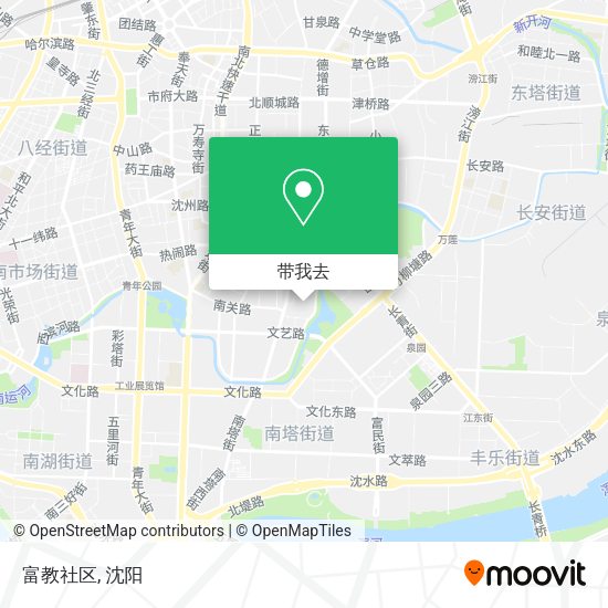 富教社区地图