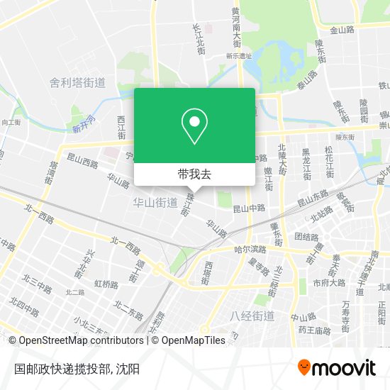 国邮政快递揽投部地图