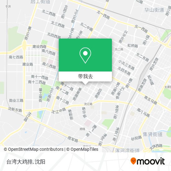 台湾大鸡排地图