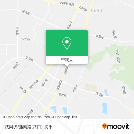 沈闫线/蒲南路(路口)地图