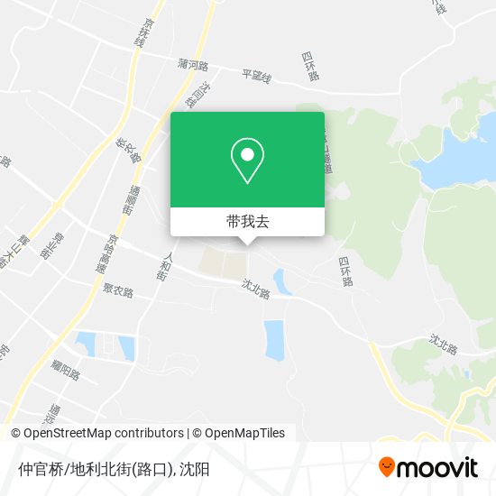仲官桥/地利北街(路口)地图