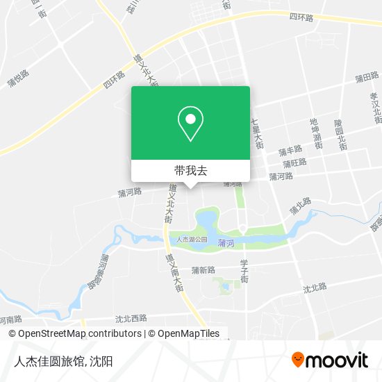 人杰佳圆旅馆地图