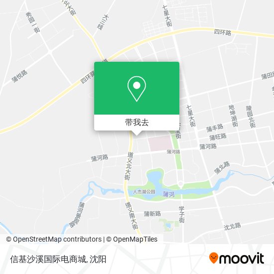 信基沙溪国际电商城地图