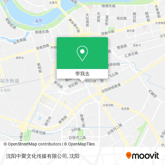 沈阳中聚文化传媒有限公司地图