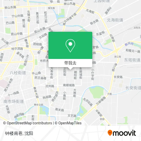 钟楼南巷地图