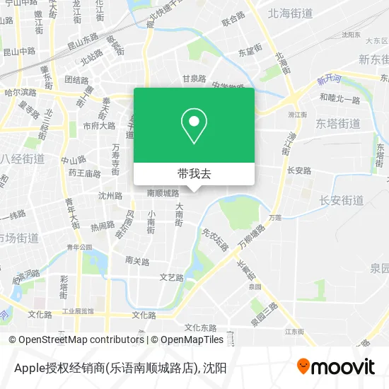 Apple授权经销商(乐语南顺城路店)地图