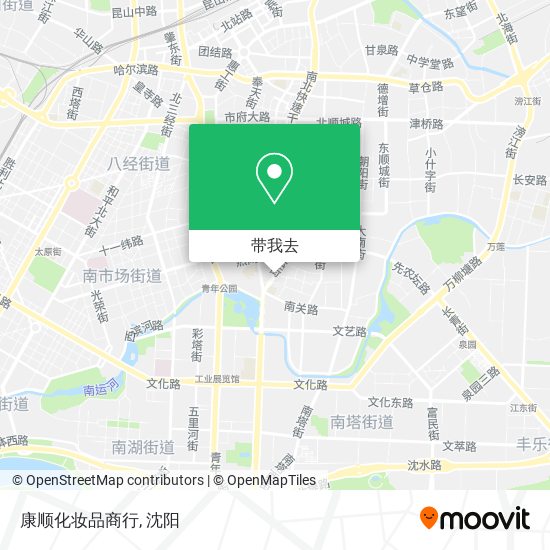 康顺化妆品商行地图