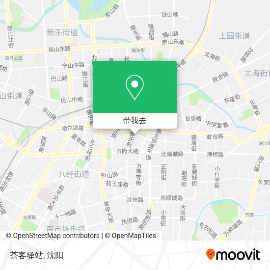 茶客驿站地图