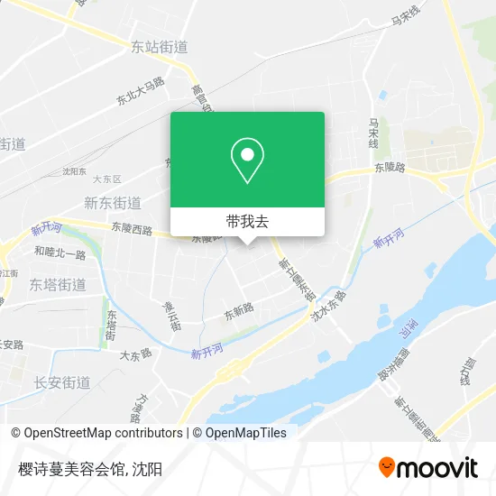 樱诗蔓美容会馆地图