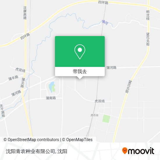 沈阳青农种业有限公司地图