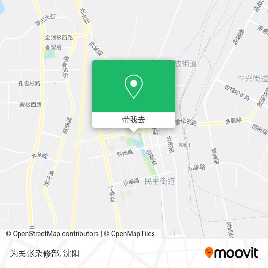 为民张杂修部地图