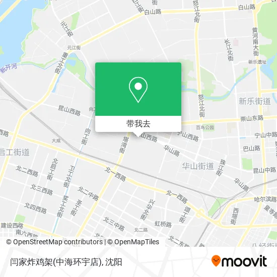 闫家炸鸡架(中海环宇店)地图