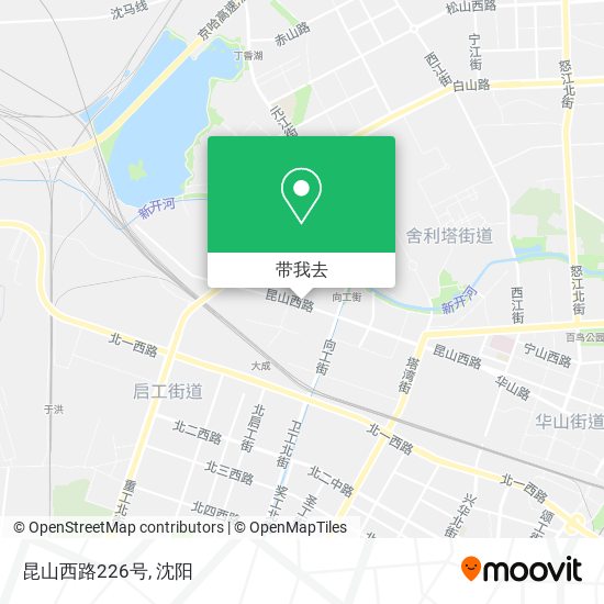 昆山西路226号地图