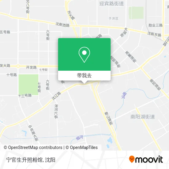 宁官生升照相馆地图