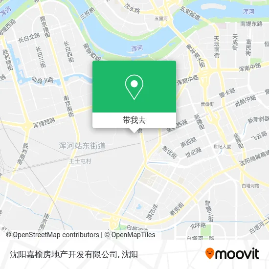 沈阳嘉榆房地产开发有限公司地图